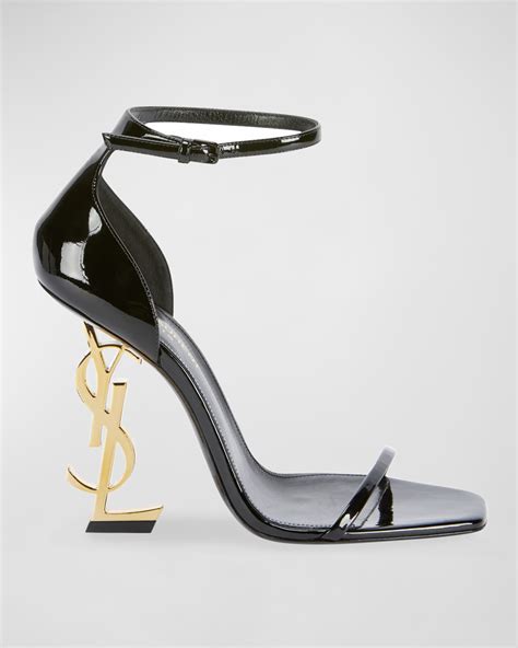 ysl logo heels review|ysl heels opyum.